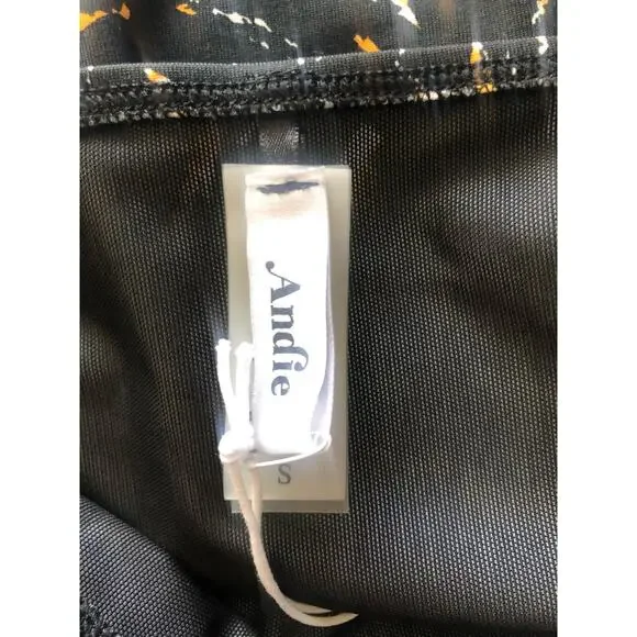NEW Andie The Monaco Bottom Black Size Small - Picture 4 of 7